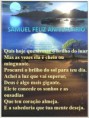 Feliz Aniversário Samuel
